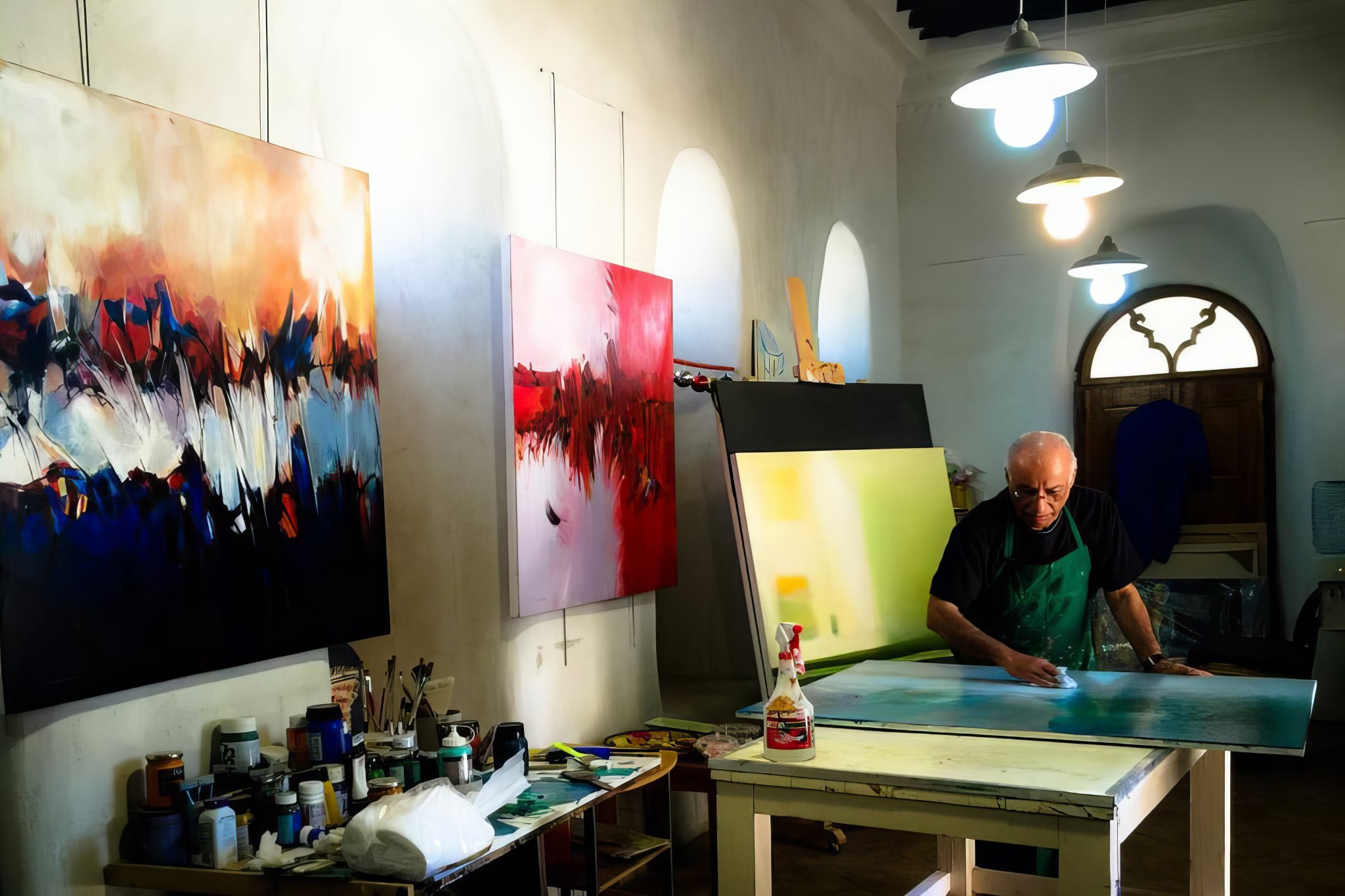 Creating a Mural — Free Atelier